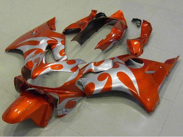 Arancia Argento Carene Moto Honda CBR 600 F4i 2004-2007 Arancia Argento Carene Moto Honda CBR 600 F4i 2004-2007