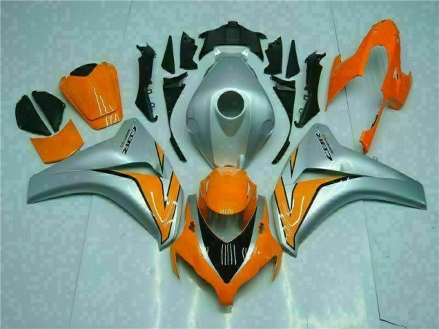 Arancia Argento Kit Carenatura Moto Completa Honda CBR 1000 RR 2008-2011 Arancia Argento Kit Carenatura Moto Completa Honda CBR 1000 RR 2008-2011