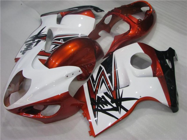 Arancia Bianco Nero Carene Moto Suzuki GSXR 1300 Hayabusa 1996-2007 Arancia Bianco Nero Carene Moto Suzuki GSXR 1300 Hayabusa 1996-2007