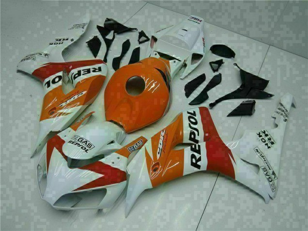 Arancia Bianco Repsol Carene Moto Honda CBR 1000 RR 2004-2005 Arancia Bianco Repsol Carene Moto Honda CBR 1000 RR 2004-2005