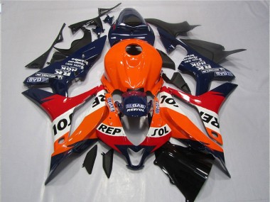 Arancia Blu Nero Repsol Carene Moto Honda CBR 600 RR 2007-2008