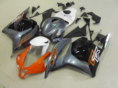 Arancia Grigio Nero Carene Moto & Plastica Moto Honda CBR 600 RR 2009-2012