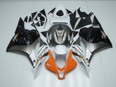 Arancia Grigio Nero Kits Carene Moto Completa Honda CBR 600 RR 2009-2012