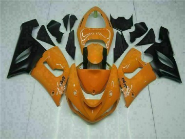 Arancia Kits Carene Moto Completa Kawasaki ZX6R 2005-2006