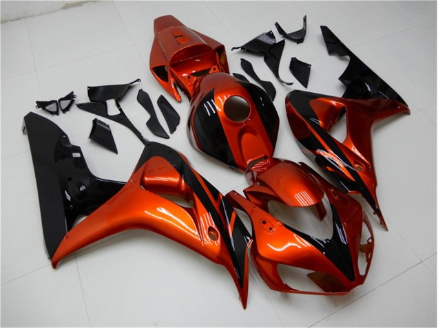 Arancia Nero Carene Moto Honda CBR 1000 RR 2006-2007 Arancia Nero Carene Moto Honda CBR 1000 RR 2006-2007