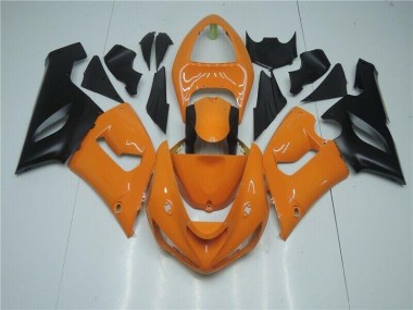 Arancia Nero Carene Moto Kawasaki ZX6R 2005-2006