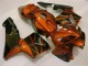 Arancia Nero Carene Moto & Plastica Honda CBR 600 RR 2005-2006 Arancia Nero Carene Moto & Plastica Honda CBR 600 RR 2005-2006