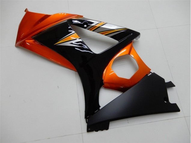 Arancia Nero Carene Moto Suzuki GSXR 1000 K7 2007-2008 Arancia Nero Carene Moto Suzuki GSXR 1000 K7 2007-2008