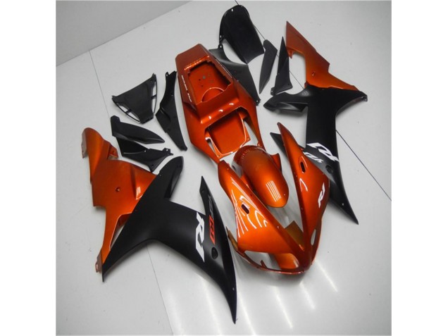 Arancia Nero Carene Moto Yamaha R1 2002-2003 Arancia Nero Carene Moto Yamaha R1 2002-2003