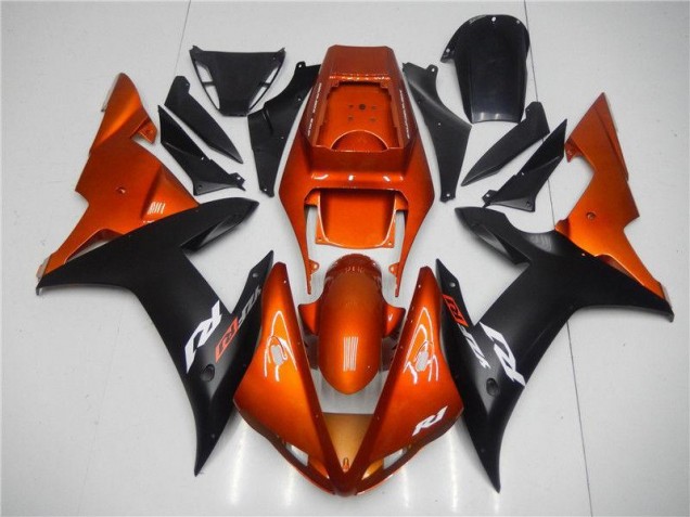 Arancia Nero Carene Moto Yamaha R1 2002-2003 Arancia Nero Carene Moto Yamaha R1 2002-2003