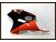 Arancia Nero Kit Carenatura Moto Honda CBR 600 F4i 2001-2003