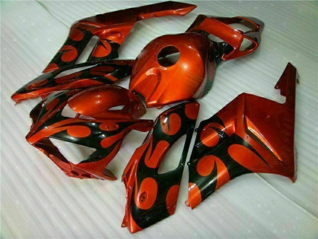 Arancia Nero Kit Carene Moto Honda CBR 1000 RR 2004-2005 Arancia Nero Kit Carene Moto Honda CBR 1000 RR 2004-2005
