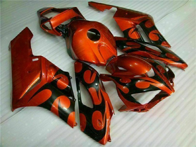 Arancia Nero Kit Carene Moto Honda CBR 1000 RR 2004-2005 Arancia Nero Kit Carene Moto Honda CBR 1000 RR 2004-2005