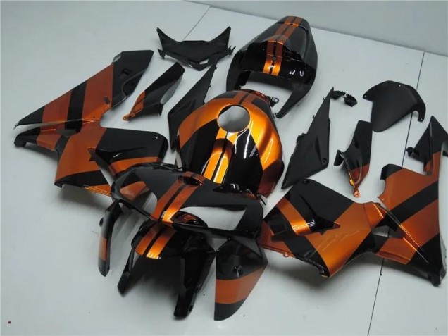 Arancia Nero Kits Carenatura Moto Completa Honda CBR 600 RR 2005-2006 Arancia Nero Kits Carenatura Moto Completa Honda CBR 600 RR 2005-2006