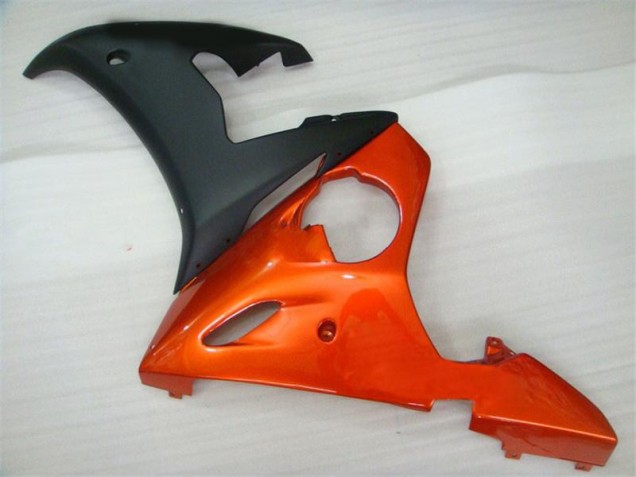 Arancia Nero Kits Carenatura Moto Yamaha R6 2003-2005 Arancia Nero Kits Carenatura Moto Yamaha R6 2003-2005