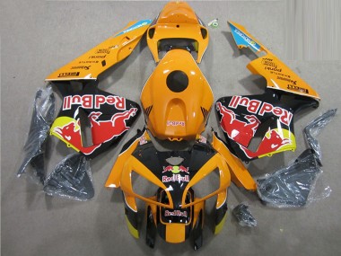 Arancia Nero Red Bull Carene Moto Honda CBR 600 RR 2005-2006