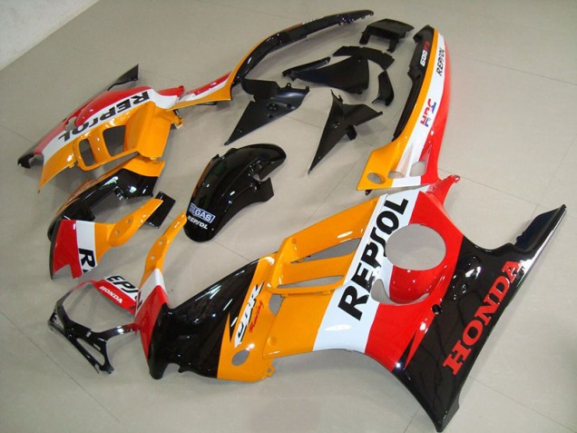 Arancia Nero Repsol Carene Moto Honda CBR 600 F3 1995-1998 Arancia Nero Repsol Carene Moto Honda CBR 600 F3 1995-1998
