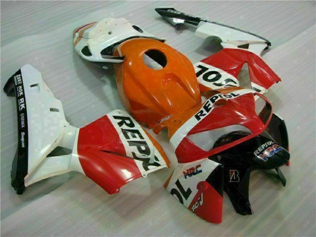 Arancia Nero Repsol Kit Carenatura Moto Completa Honda CBR 600 RR 2005-2006 Arancia Nero Repsol Kit Carenatura Moto Completa Honda CBR 600 RR 2005-2006