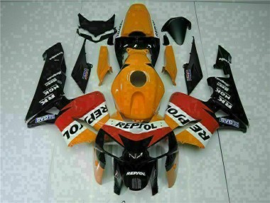 Arancia Nero Repsol Kit Carenatura Moto Honda CBR 600 RR 2005-2006