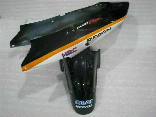 Arancia Repsol Carene Moto Honda CBR 1100 XX 1996-2007 Arancia Repsol Carene Moto Honda CBR 1100 XX 1996-2007