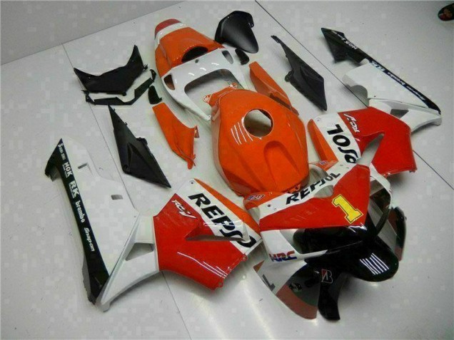 Arancia Repsol Carene Moto Honda CBR 600 RR 2005-2006 Arancia Repsol Carene Moto Honda CBR 600 RR 2005-2006