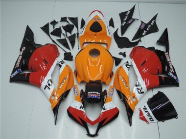 Arancia Rosso Nero Repsol Carene Moto Honda CBR 600 RR 2009-2012
