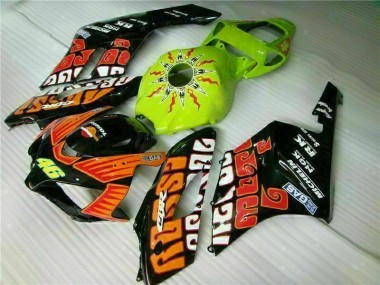 Arancia Verde Carene Moto Honda CBR 1000 RR 2004-2005