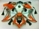 Argento Arancia Carene Moto Honda CBR 1000 RR 2008-2011 Argento Arancia Carene Moto Honda CBR 1000 RR 2008-2011