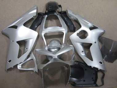 Argento Carene Moto Kawasaki ZX6R 2003-2004