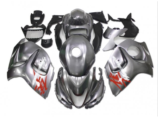 Argento Carene Moto Suzuki GSXR 1300 Hayabusa 2008-2019 Argento Carene Moto Suzuki GSXR 1300 Hayabusa 2008-2019