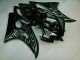 Argento Fiamma Nero Carene Moto Yamaha R6 2006-2007 Argento Fiamma Nero Carene Moto Yamaha R6 2006-2007