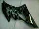 Argento Fiamma Nero Carene Moto Yamaha R6 2006-2007 Argento Fiamma Nero Carene Moto Yamaha R6 2006-2007