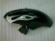 Argento Fiamma Nero Carene Moto Yamaha R6 2006-2007 Argento Fiamma Nero Carene Moto Yamaha R6 2006-2007
