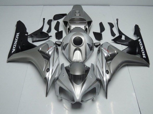 Argento Grigio Carene Moto Honda CBR 1000 RR 2006-2007 Argento Grigio Carene Moto Honda CBR 1000 RR 2006-2007