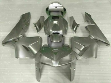 Argento Kit Carenatura Motocicletta Completo ABS Honda CBR 600 RR 2005-2006