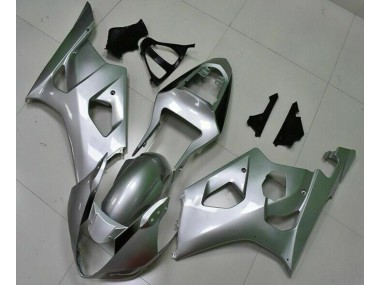 Argento Kits Carene Moto Suzuki GSXR 1000 K3 2003-2004