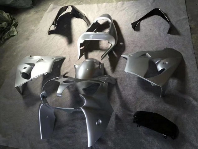 Argento Lucido Nero Kits Carenatura Moto Completa Kawasaki ZX9R 2002-2003 Argento Lucido Nero Kits Carenatura Moto Completa Kawasaki ZX9R 2002-2003