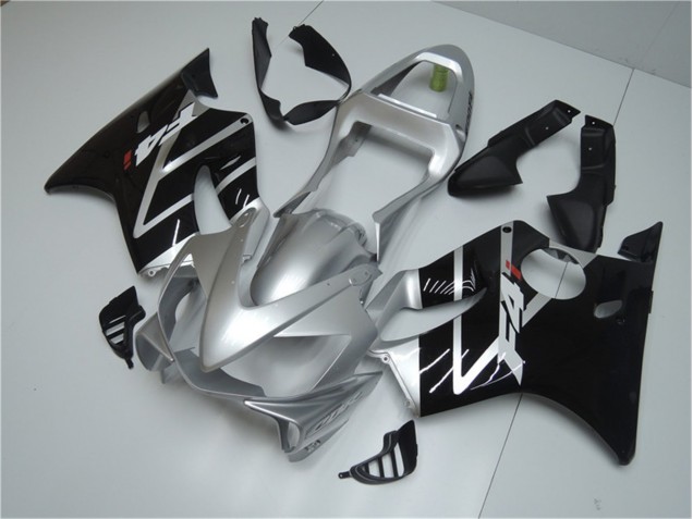 Argento Nero Carene Moto Honda CBR 600 F4i 2001-2003 Argento Nero Carene Moto Honda CBR 600 F4i 2001-2003