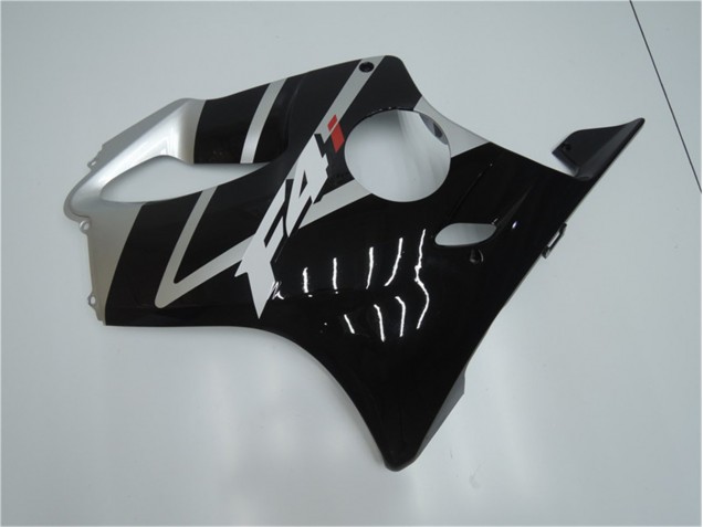 Argento Nero Carene Moto Honda CBR 600 F4i 2001-2003 Argento Nero Carene Moto Honda CBR 600 F4i 2001-2003