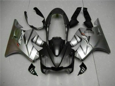 Argento Nero Carene Moto Honda CBR 600 F4i 2004-2007