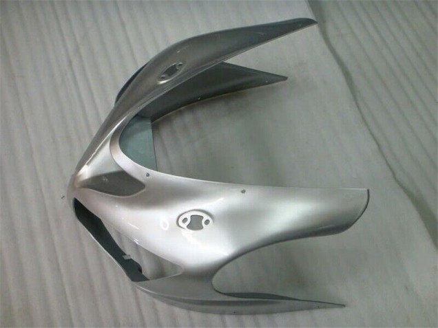 Argento Nero Carene Moto Kawasaki ZX6R 2005-2006 Argento Nero Carene Moto Kawasaki ZX6R 2005-2006