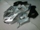 Argento Nero Carene Moto Kawasaki ZX6R 2005-2006 Argento Nero Carene Moto Kawasaki ZX6R 2005-2006