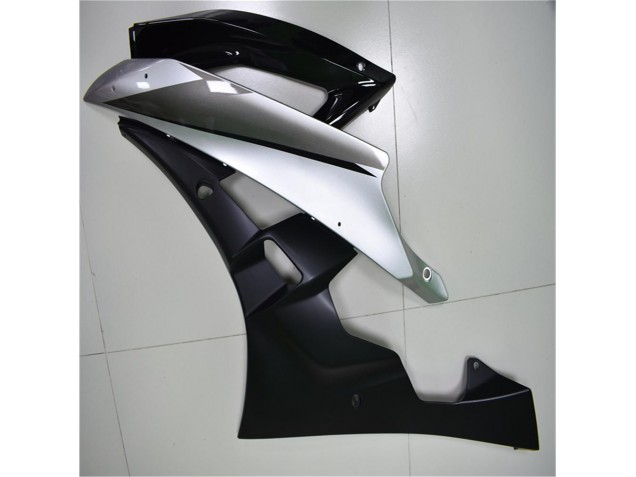 Argento Nero Carene Moto & Plastica Moto Yamaha R6 2006-2007 Argento Nero Carene Moto & Plastica Moto Yamaha R6 2006-2007