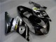 Argento Nero Carene Moto Suzuki GSXR 1000 K1 2000-2002 Argento Nero Carene Moto Suzuki GSXR 1000 K1 2000-2002