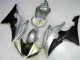 Argento Nero Carene Moto Yamaha R6 2008-2016 Argento Nero Carene Moto Yamaha R6 2008-2016