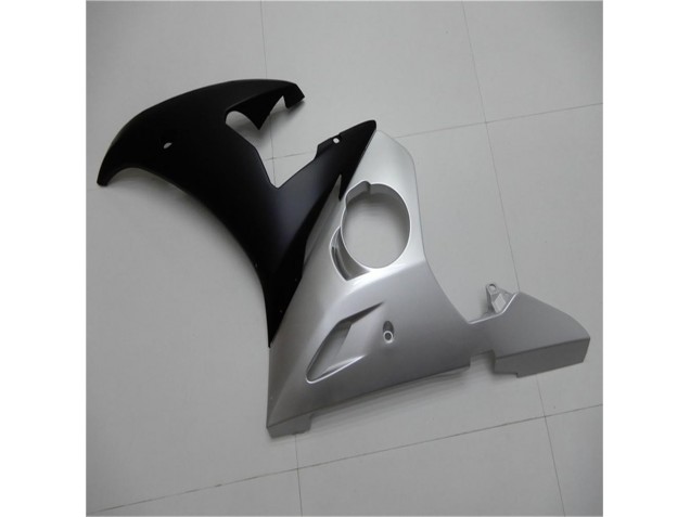 Argento Nero Kit Carena Moto & Plastica Moto Yamaha R6 2003-2005 Argento Nero Kit Carena Moto & Plastica Moto Yamaha R6 2003-2005