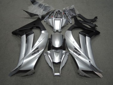 Argento Nero Ninja Carene Moto Kawasaki ZX10R 2011-2015