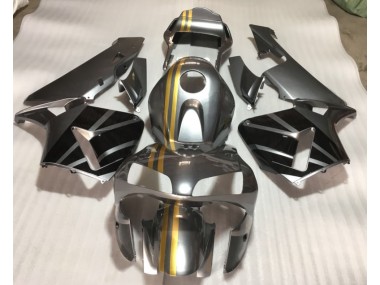 Argento Oro Nero Carene Moto Honda CBR 600 RR 2003-2004