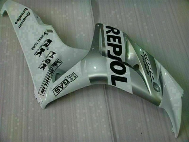 Argento Repsol ABS Kit Carenatura Moto Honda CBR 1000 RR 2004-2005 Argento Repsol ABS Kit Carenatura Moto Honda CBR 1000 RR 2004-2005