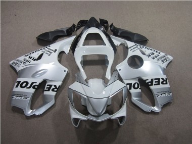 Argento Repsol Carene Moto Honda CBR 600 F4i 2001-2003